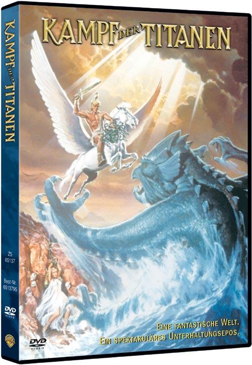 DVD Cover: Kampf der Titanen