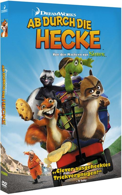 DVD Cover: Ab durch die Hecke