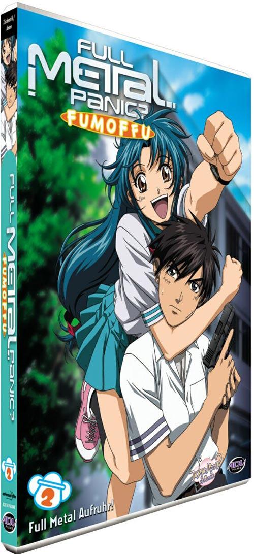 DVD Cover: Full Metal Panic? - Fumoffu - Vol. 2