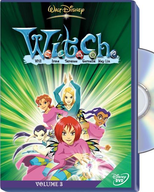 DVD Cover: W.I.T.C.H. - Volume 3