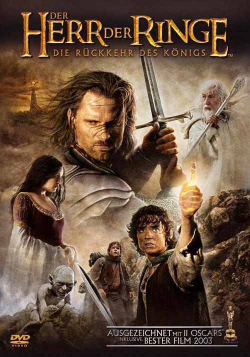 DVD Cover: Der Herr der Ringe: Die Rückkehr des Königs
