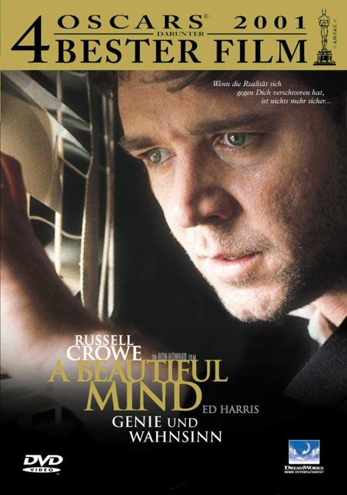 DVD Cover: A Beautiful Mind - Genie und Wahnsinn - Neuauflage
