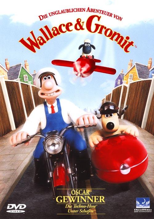 DVD Cover: Wallace & Gromit - Die unglaublichen Abenteuer - Neuauflage