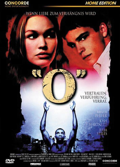DVD Cover: "O" - Wenn Liebe zum Verhängnis wird