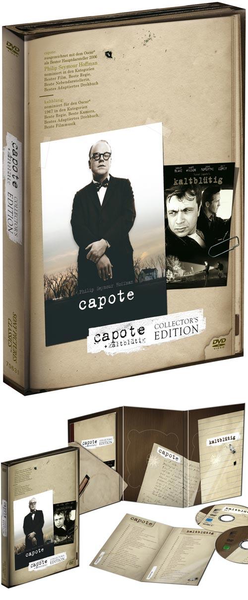 DVD Cover: Capote / Kaltbltig - Collector's Edition