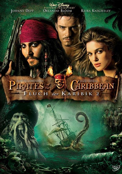 DVD Cover: Fluch der Karibik 2