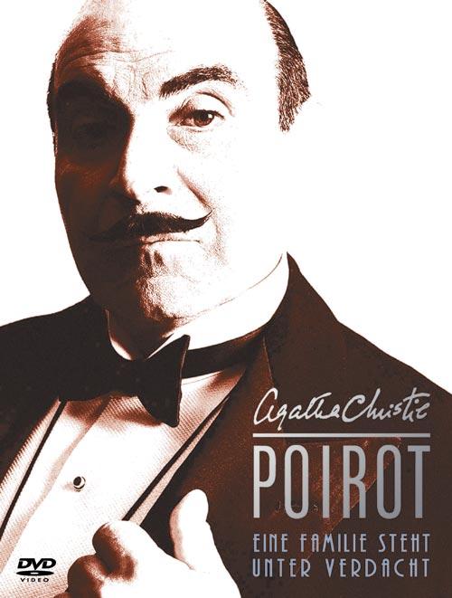 DVD Cover: Agatha Christie: Poirot - Eine Familie steht unter Verdacht