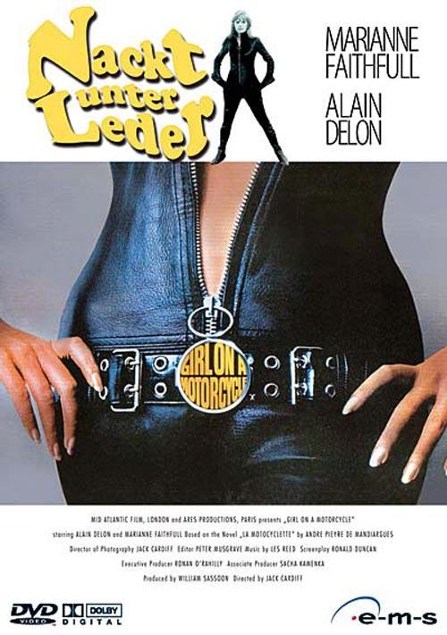 DVD Cover: Nackt unter Leder