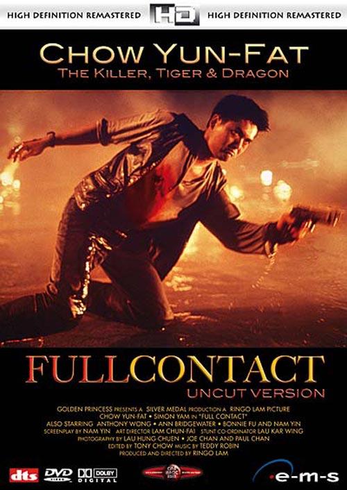 DVD Cover: Full Contact - High Definition Remastered