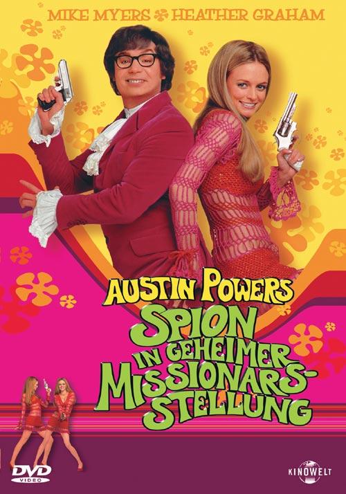 DVD Cover: Austin Powers - Spion in geheimer Missionarsstellung