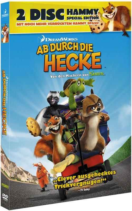 DVD Cover: Ab durch die Hecke - 2 Disc Hammy Special Edition