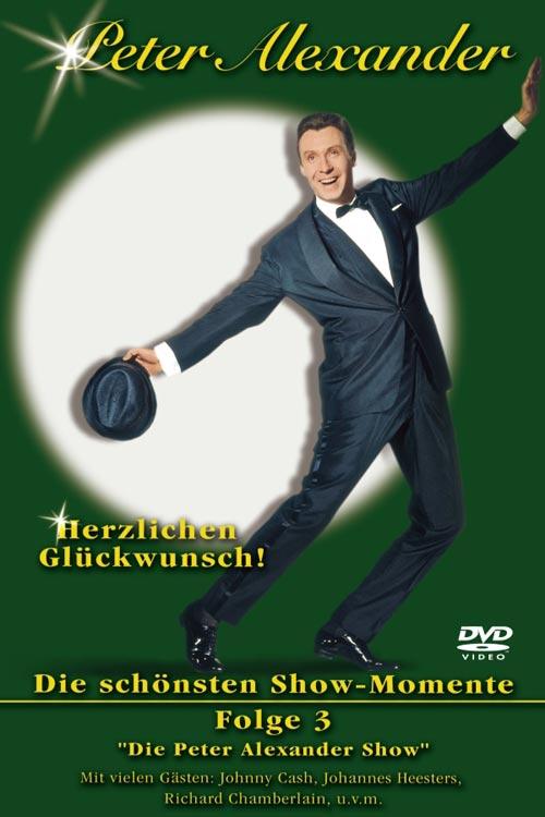 DVD Cover: Peter Alexander - Die schönsten Show-Momente - Folge 3