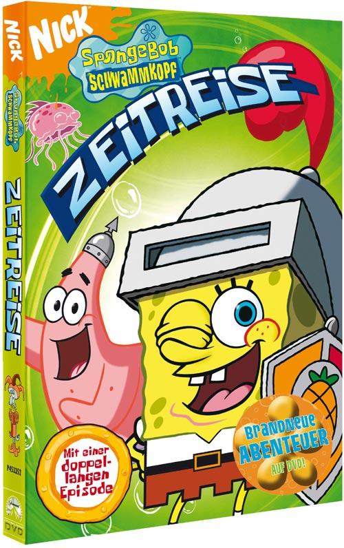 DVD Cover: SpongeBob Schwammkopf - Zeitreise