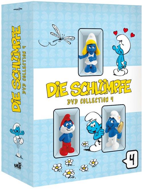 DVD Cover: Die Schlmpfe - DVD Collection 4