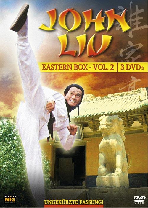 DVD Cover: John Liu - Meister der Shaolin - Eastern Box - Vol. 2