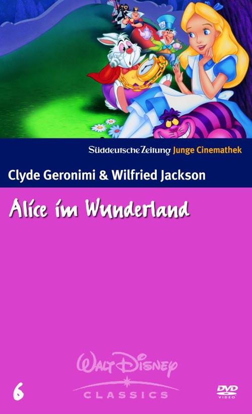 DVD Cover: Alice im Wunderland - Junge Cinemathek Nr. 6