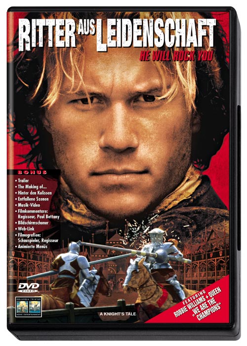 DVD Cover: Ritter aus Leidenschaft