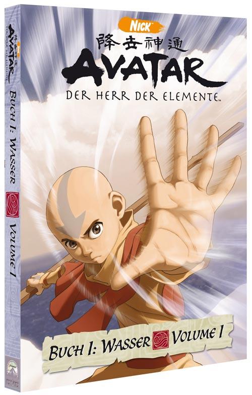 DVD Cover: Avatar - Buch 1: Wasser - Volume 1
