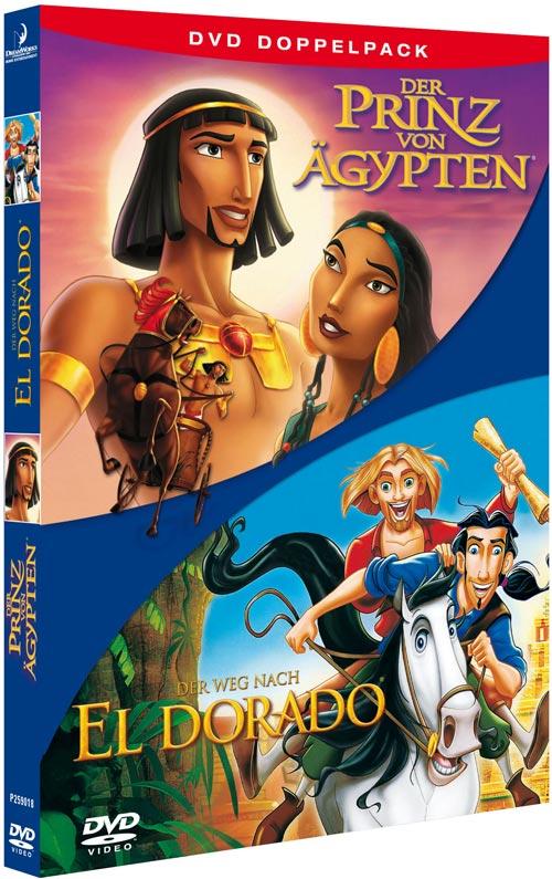 DVD Cover: Der Prinz von gypten & Der Weg nach El Dorado