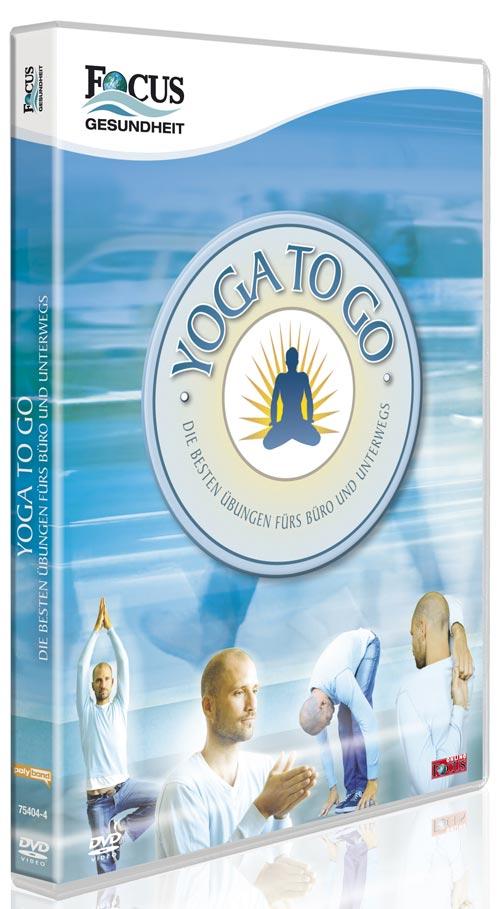 DVD Cover: YOGA TO GO - Die besten Übungen fürs Büro und unterwegs