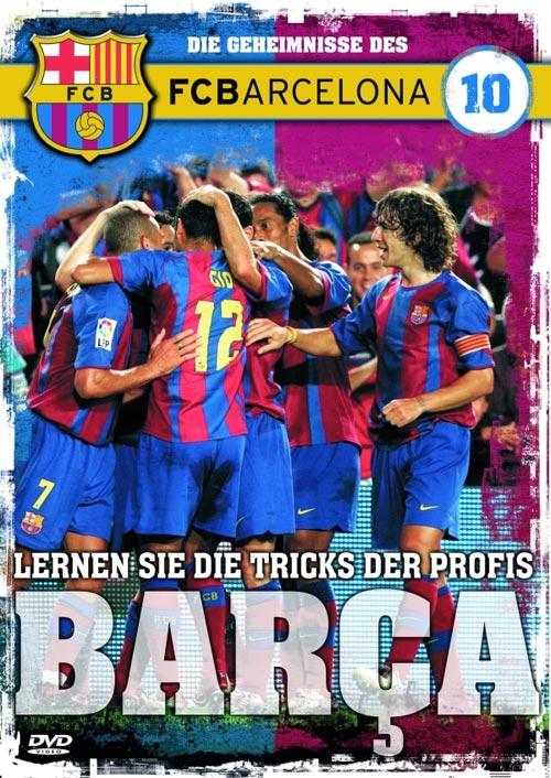 DVD Cover: FC Barcelona - Vol. 10: Die Geheimnisse des FC Barcelona