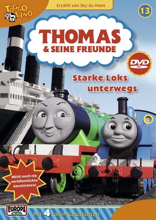 DVD Cover: Thomas und seine Freunde - 13 - Starke Loks unterwegs