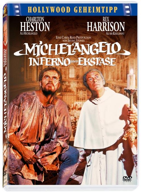 DVD Cover: Hollywood Geheimtipp - Michelangelo: Inferno und Extase