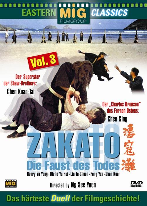 DVD Cover: Eastern Classics - Vol. 3 - Zakato - Die Faust des Todes
