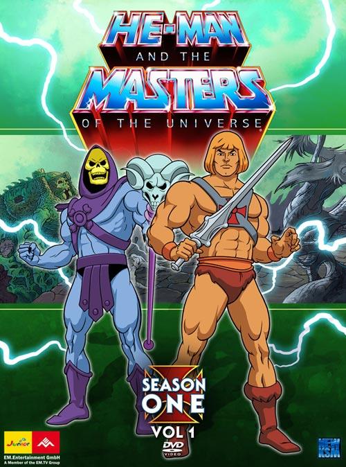 DVD Cover: He-Man and the Masters of the Universe - Season 1 - Vol. 1