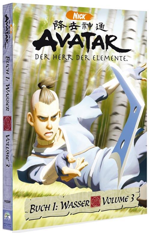 DVD Cover: Avatar - Buch 1: Wasser - Volume 3