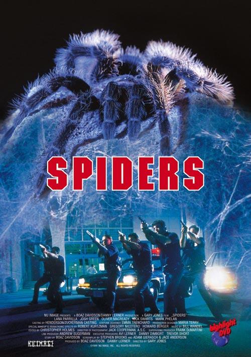 DVD Cover: Spiders