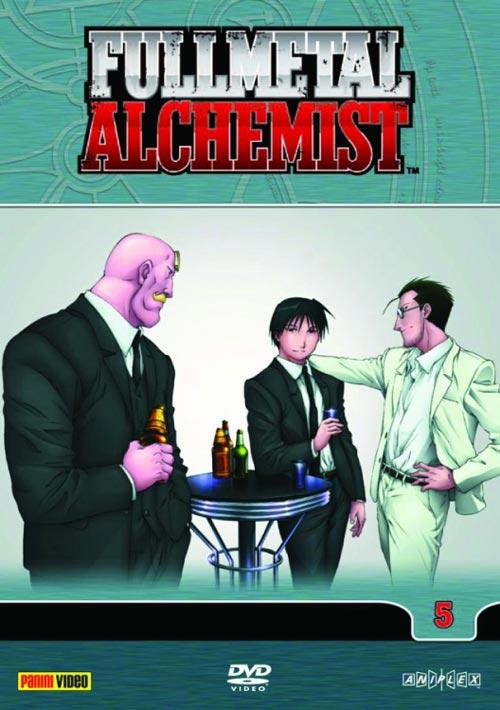 DVD Cover: Fullmetal Alchemist - Vol. 5