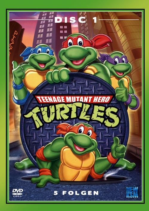 DVD Cover: Teenage Mutant Hero Turtles - DVD 1