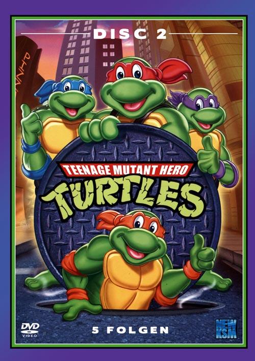DVD Cover: Teenage Mutant Hero Turtles - DVD 2