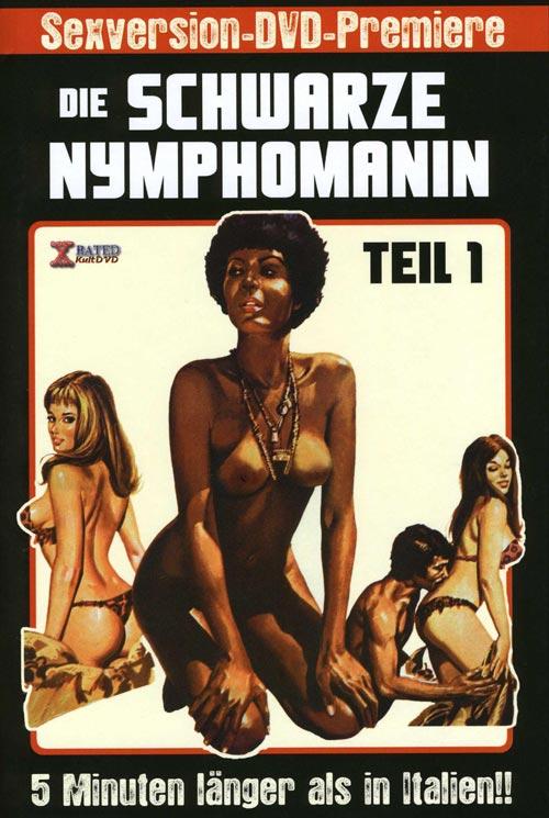 DVD Cover: Die schwarze Nymphomanin - Cover A
