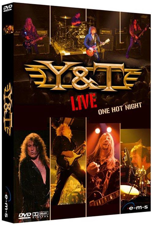 DVD Cover: Y & T - One Hot Night Live