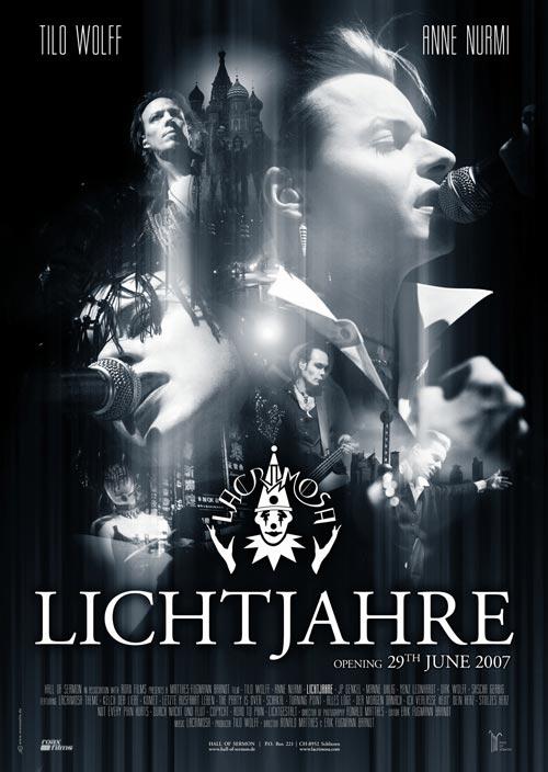 DVD Cover: Lacrimosa - Lichtjahre