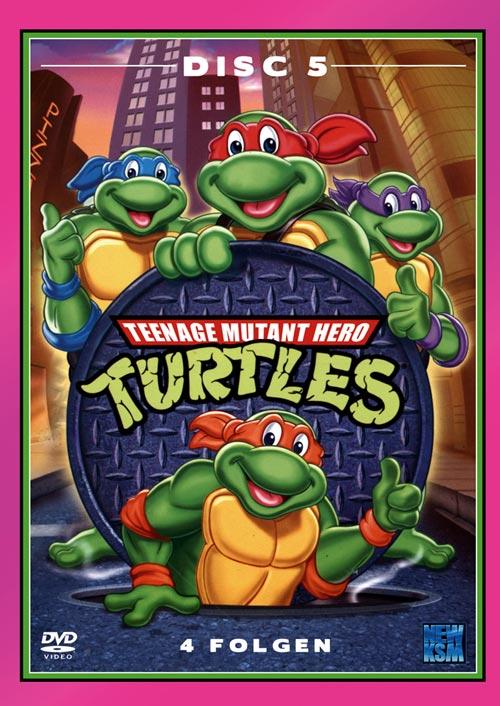 DVD Cover: Teenage Mutant Hero Turtles - DVD 5