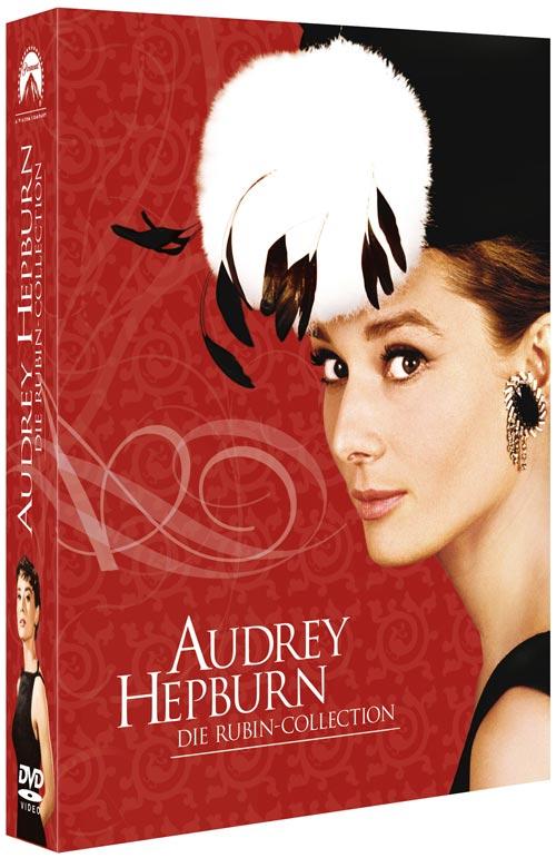 DVD Cover: Audrey Hepburn - Die Rubin-Collection