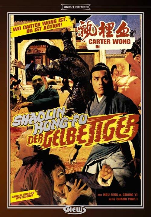 DVD Cover: Shaolin Kung-Fu - Der gelbe Tiger - Uncut Edition - Cover B