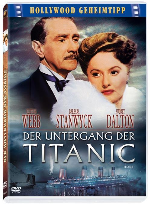 DVD Cover: Hollywood Geheimtipp - Der Untergang der Titanic