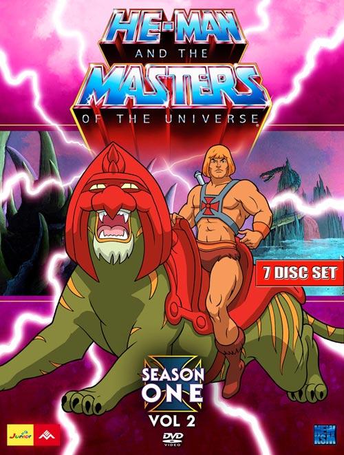 DVD Cover: He-Man and the Masters of the Universe - Season 1 - Vol. 2