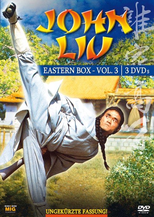 DVD Cover: John Liu - Meister der Shaolin - Eastern Box - Vol. 3
