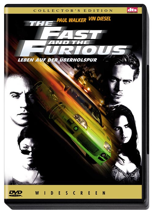 DVD Cover: The Fast and the Furious