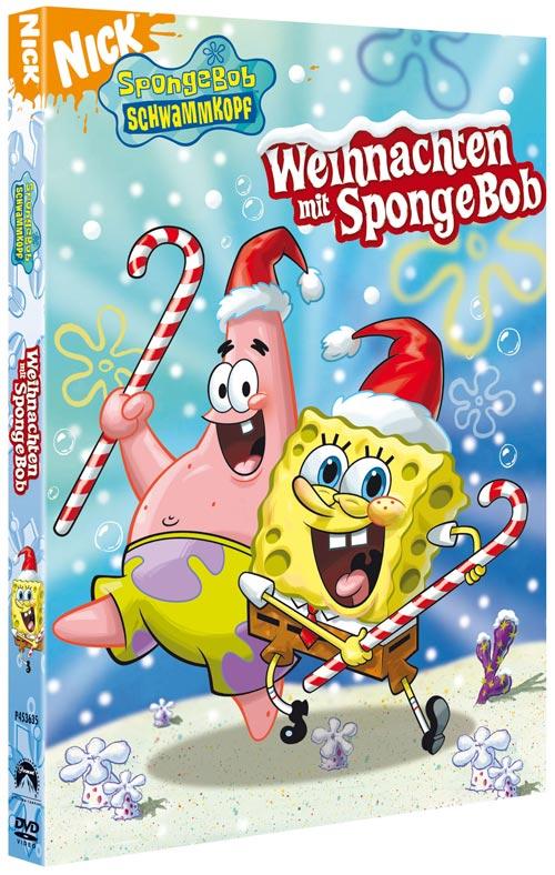 DVD Cover: SpongeBob Schwammkopf: Weihnachten mit Spongebob