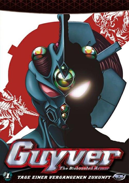 DVD Cover: Guyver - The Bioboosted Armor Volume 1: Tage einer vergangenen Zukunft