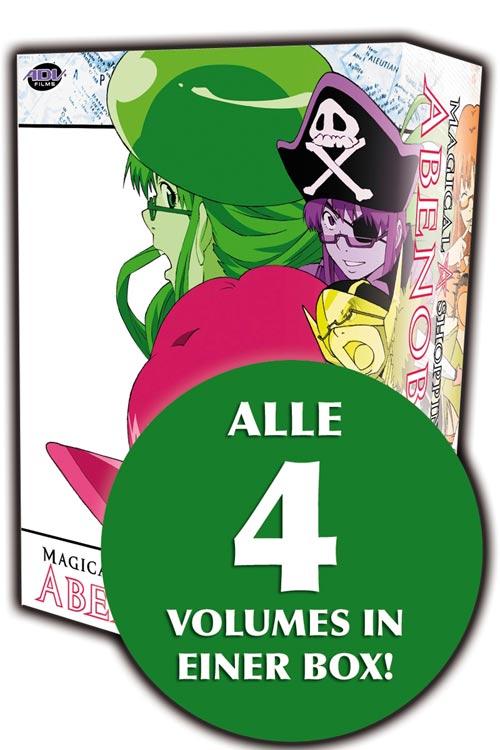 DVD Cover: Abenobashi - Magical Shopping Arcade - Complete Collection: Volume 1-4