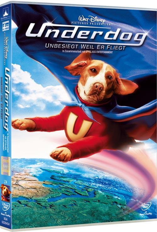 DVD Cover: Underdog - Unbesiegt weil er fliegt