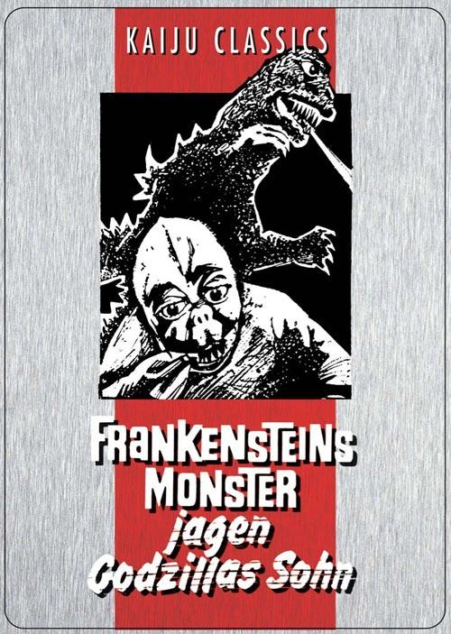 DVD Cover: Frankensteins Monster jagen Godzillas Sohn