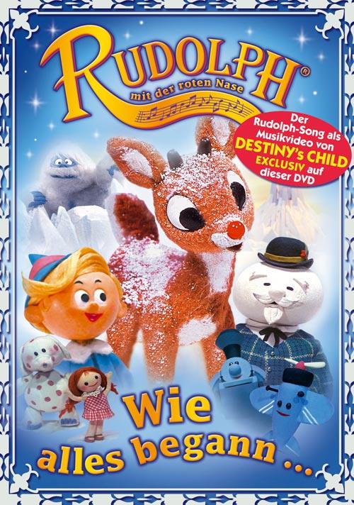 DVD Cover: Rudolph mit der roten Nase - Wie alles begann...